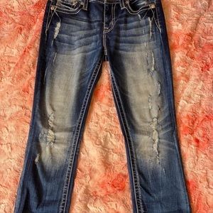 Miss Me Los Angeles Curvy Crop